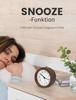 Réveil - aboveclock - aboveclock-02 - bois naturel - snooze 5 minutes - veilleuse intégrée