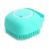 Cat Dog Pet Bath Brush Shampoo Massage Brush Puppy Cat Massage Comb Grooming Brush Soft Silicone Scrubber Shower Brushes Pet Accessories Cleaning