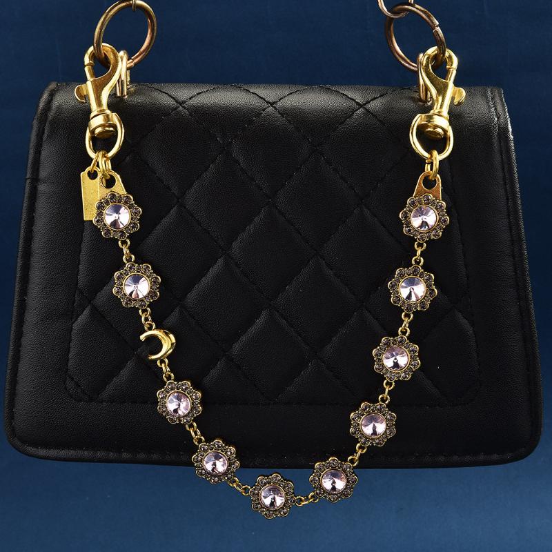 Versatile  Flower Keychain Trendy Messenger Bag Chain Creative Bag Extension Chain Pendant Decoration Accessories Gift