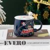 Cute Cartoon Christmas Mug Creative Christmas Souvenir Ceramic Cup Coffee Cup