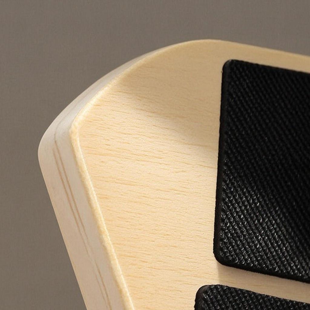 Balance Training Board Wooden with Domes AntiSlip for Athletes, Dancers, Home Gym,