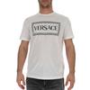 VERSACE 90s Logo Embroidered T shirt A81548-A201952-A001