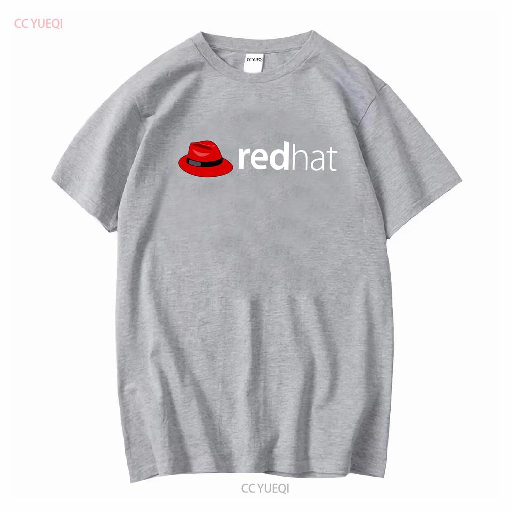 Linux Redhat Liebhaber T-Shirt Pinguin Tux Open Source OS Männer Jugend Mädchen Frauen T-Shirt Mehr Farben und Größen Vintage Gewaschen Bequem