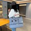 Women's Dry and Wet Separation Sports Gym Bag with Shoes Silo Large Capacity Travel Bag with Travel Bag Can Be Used for Pulling Rod