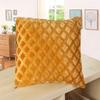1Pc Plush Thick Lattice Pattern Sofa Pillowcase Soft Cushion Covers 43x43CM Couch Pillow