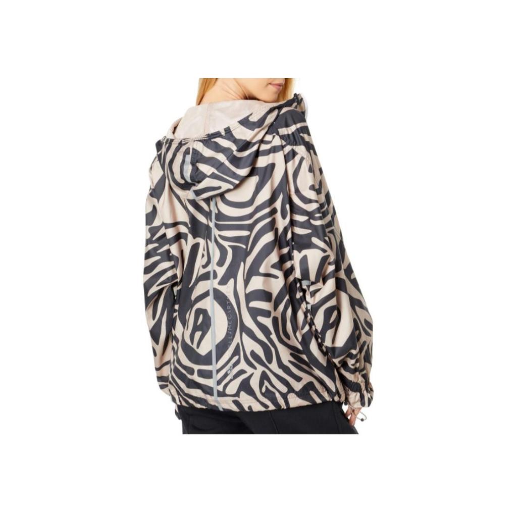 adidas Geometric Pattern Full Print Long Sleeve Hooded Jacket Women Jacket H59960