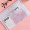 File Bag Large Capacity Storage A4 Files Stationery Carrying Case Transparent Visual Design Portable Document Organizer