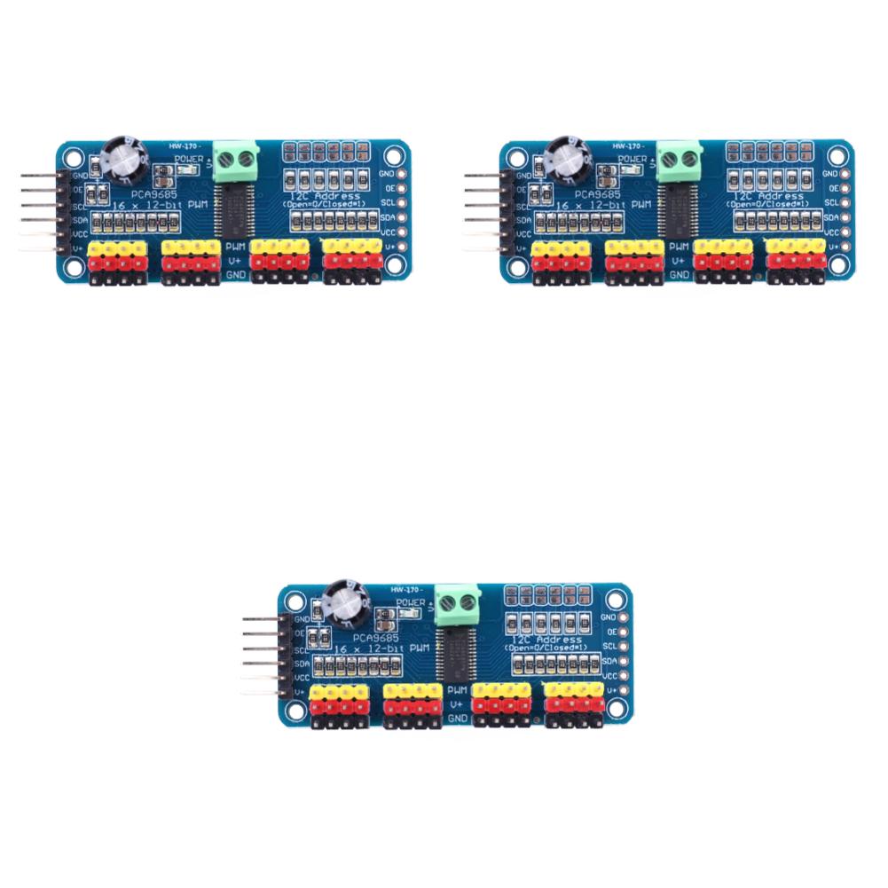 1-5Pcs HW-170 PWM Servo Driver Board PCA9685 Robot Controller IIC Interface 16 Channel 12-Bit for Arduino Robot/ Raspberry Pi