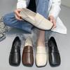 Spring New Style Vintage Flats Women's Shoes Single Strap British Style Leisure Shoes Toe Shape Other Rubber Upper Material