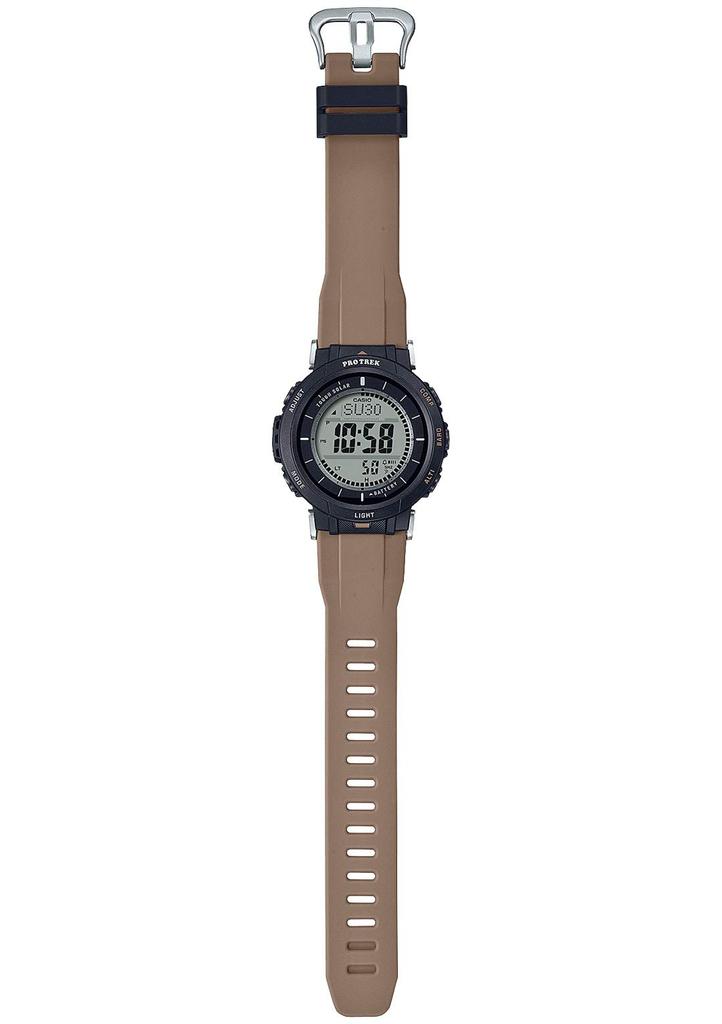Zegarek solarny Casio Pro Trek PRG-30-5JF Męski Brązowy [Oficjalny produkt japoński]
