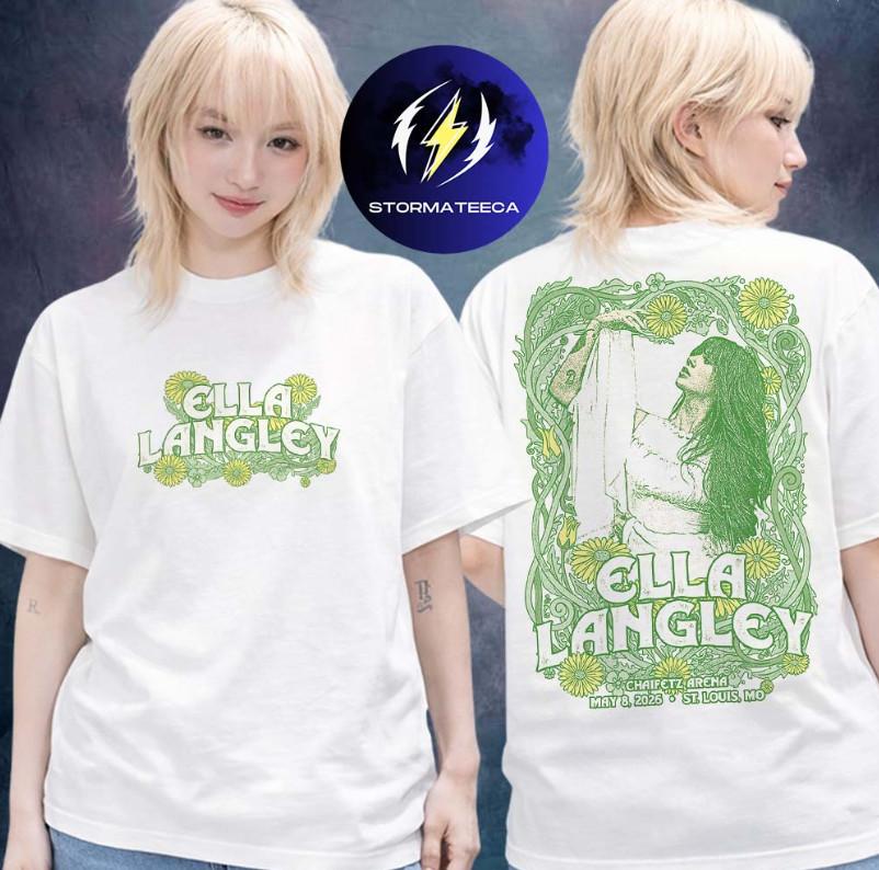 Ella Lang*ley At Chaifetz Arena In St Louis MO On May 8 Two Sided Unisex T-Shirt L