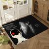 Three D-Days Grace Floor Mat Soft Thickened Absorbent Non-Slip Bedroom Living Room Door Mat Home Decor Flannel Rugs