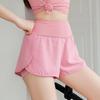 2023 Women's Summer High-Waist Running and Yoga Shorts - Breathable, Anti-Exposure, Two-Piece Design
