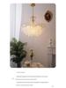 Classic Retro French Glass Crystal Chandelier for Living Room, Restaurant, or Bedroom