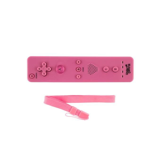 Manette de jeu - Wii - Wiimote Motion Plus - Rose - Sans fil - Capteur de mouvements