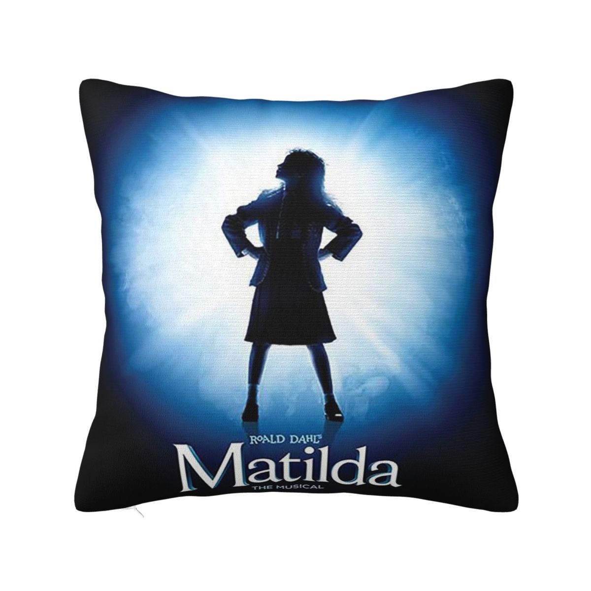 

Roald Dahl Matilda The Musical Pillowcase Polyester Cushion Comfort Throw Pillow Sofa Cushions Used for Home Bedroom Living Room 22x22Inch