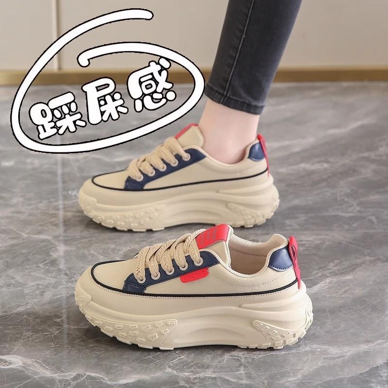 Fashion Womens Sneakers Shoes 2025 Fashion Platform Tennis Female Woman-shoes Designer Thick Sole Trainers Casual Colorful New Roses Mix