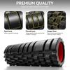 Foam Roller for Deep Tissue Massager, 13" High Density Exercise Patented Roller for Muscle Massage