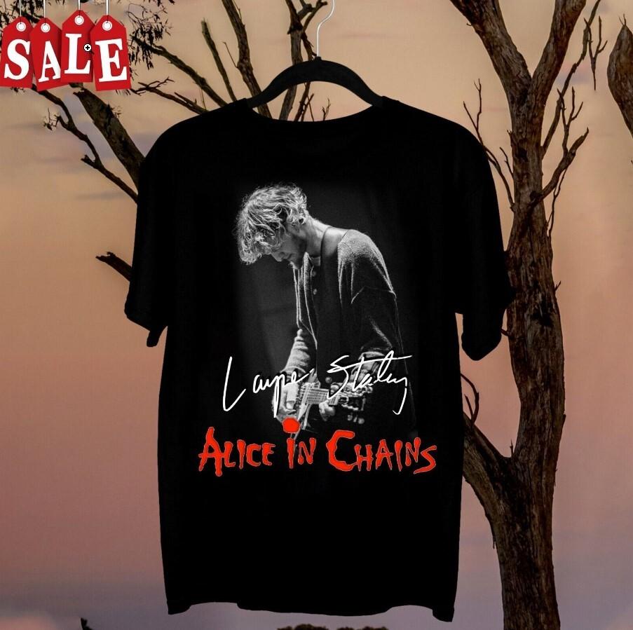 

Hot Alice-N-Chains Layne Staley On Guitar Cotton Unisex All Size S To 5Xl Shirt Unisex T-Shirt M