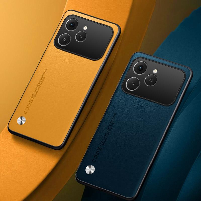 Luxury PU Leather Case For Tecno Spark 40 4G Back Cover Silicone Shockproof Full Protection Phone Case For Tecno Spark40 Coque