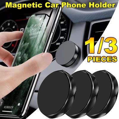 Super Magnetic Car Phone Holder Universal Mobile Phone Stand GPS Support Dashboard Wall Mounted Magnet Sticker IPhone Holder