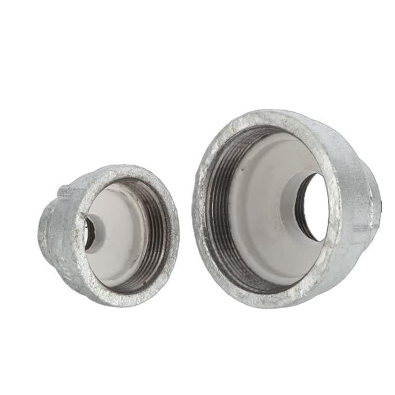 Galvanized Threaded Plastic-Lined Reducing Coupling