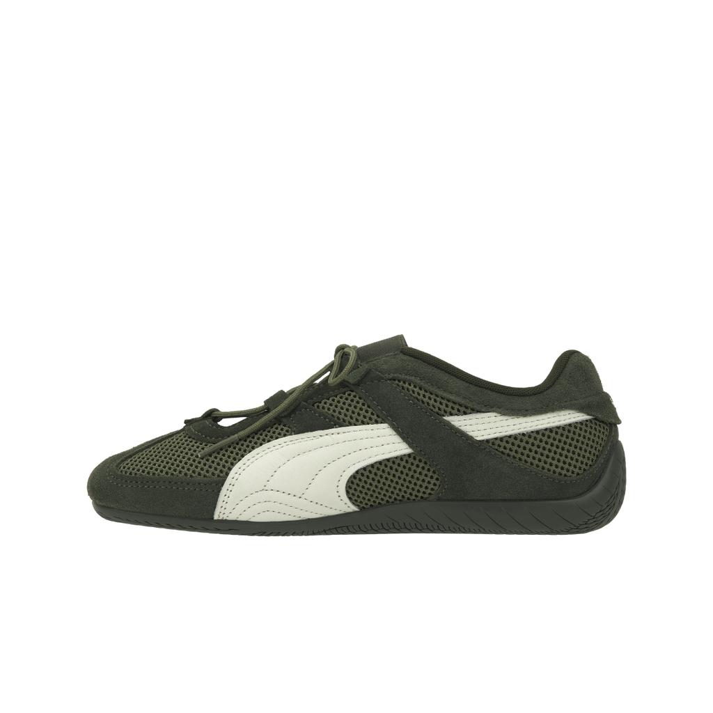 Puma Speedcat Go Olive Scuro Scarpe da Ginnastica da Donna Verde Bianco Caldo 403589-07