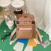 Schoolbag Japanese Contrasting Color Three-dimensional Kitten Backpack Soft Cute Mini Backpack Girl Student Lightweight Cartoon Small Schoolbag