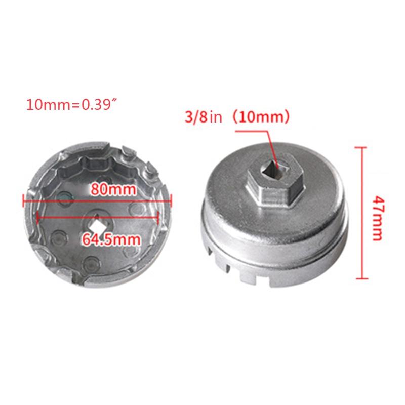 Tools Oil Filter Wrench for  for Lexus Liter Engines Cartridge Style System for  for RAV4 Tacoma Highlander T