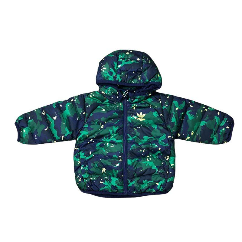 Adidas Originals Down Jacket Night Sky Purple/Multicolor Infant And Toddler H20314 74