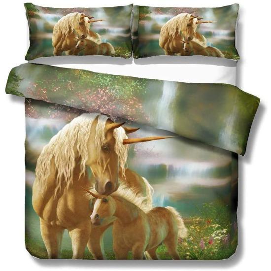 Home Textiles Provide Effects That Can Make All Kinds Of Pattern Quilt Covers, Digital Printing Three-Piece Sets 3D