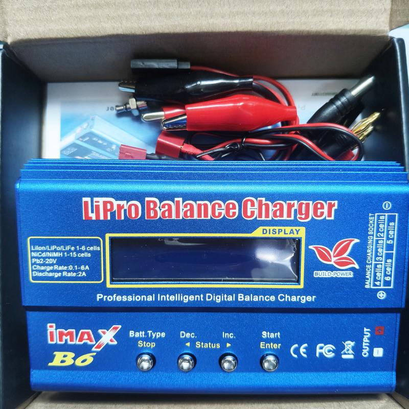 iMAX B6 b6ac 80W Battery Charger Lipo NiMh Li-Ion Ni-Cd Digital RC B6 Lipro Balance Charger Discharger + 12V 5A Adapter