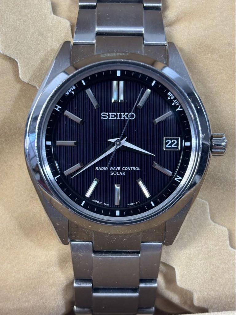 [USED] Seiko Brightz Solar Watch with Radio-Controlled Watch SAGZ083