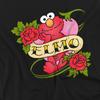Sesame Street Unisex Adult Elmo Tattoo T-Shirt