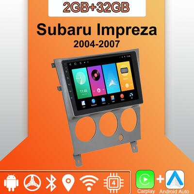 Android Carplay Car Radio For Subaru Impreza 2004-2007 Multimedia Player Head Unit Stereo GPS Navigation BT WIFI 2+32GB