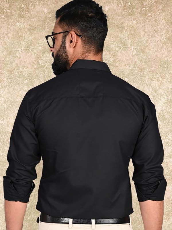 Tee Projekt Casual Shirt for Men Regular Fit Long Sleeve Shirt Suitable for Event Formal Wear