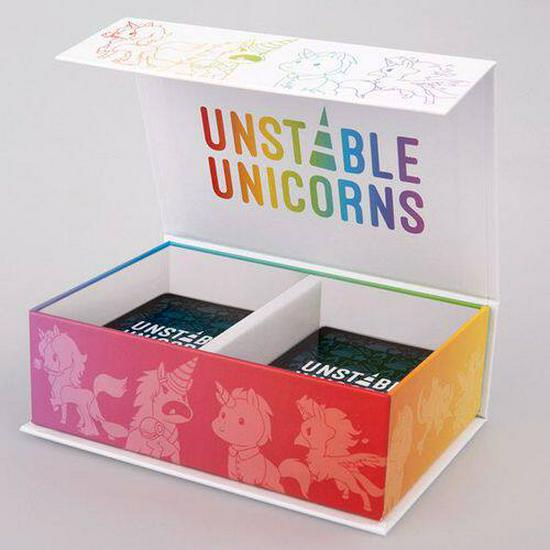 Jogo de Tabuleiro Unicórnios Instáveis - Jogo de Cartas em Família para Reuniões