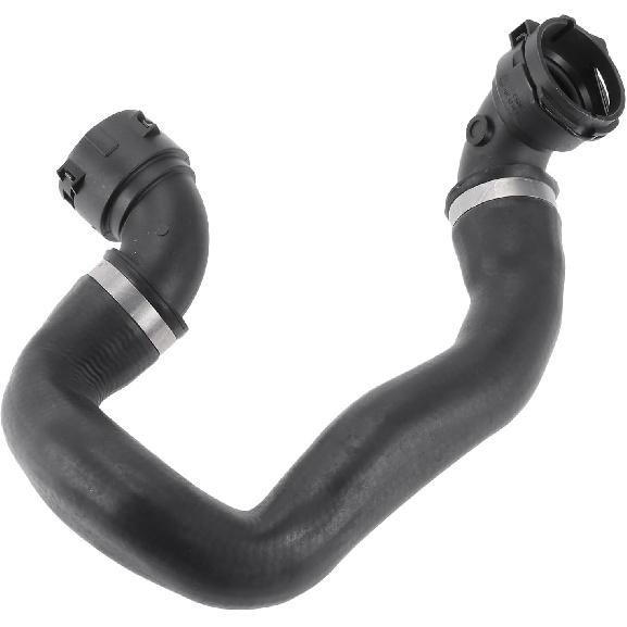 

1 Pcs Radiator Hose for BMW 335i E90 Saloon Petrol 2006-2011 Good Sealing Rubber Black Engine Coolant Water Hose