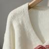 2025 Trendy Autumn/Winter V-Neck Long Sleeve Bowknot Cardigan for Women