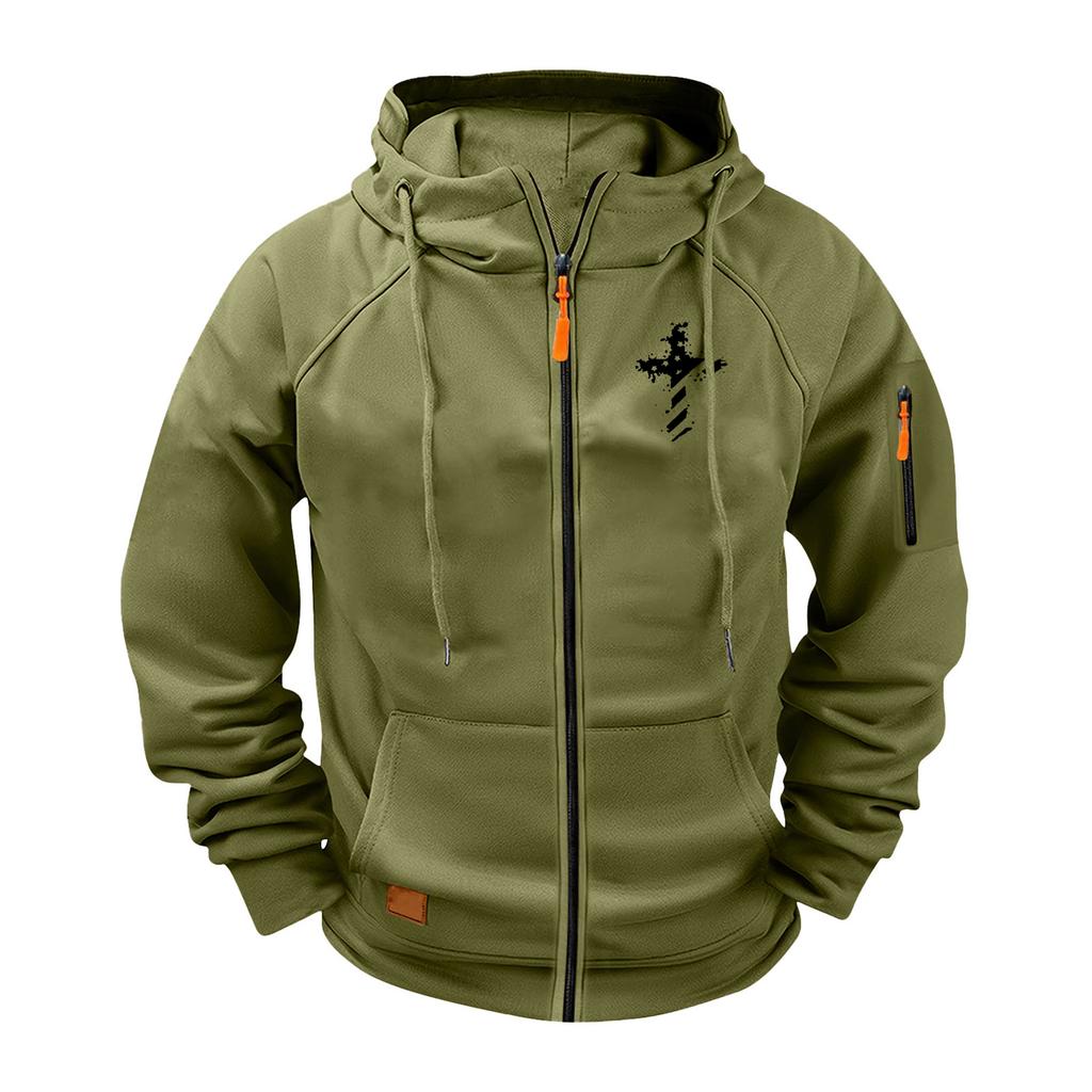 Hooded Sports Tracksuit Unisex Running Outfits Long Sleeve Pullover Hoodies Sweatshirt