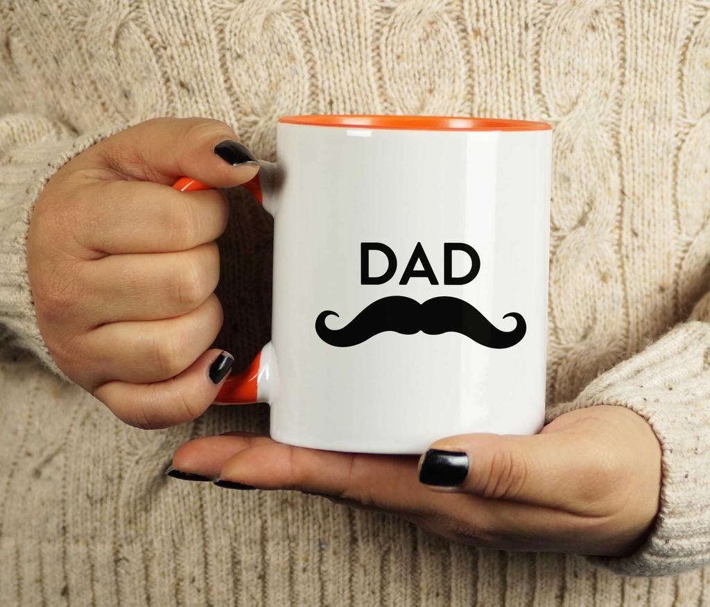 Inkdotpot Dad 11oz Ceramic  Coffee Mug Novelty Gift For Daddy Father  S Day Gift