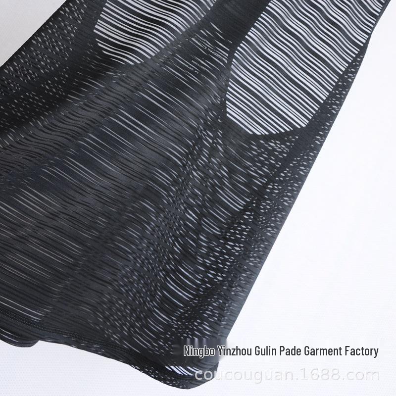 

Женский быстросохнущий прозрачный жилет для йоги - Легкий, облегающий и сексуальный для бега и фитнеса Medium светло-голубой