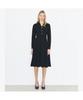 Tolibeochi Wool Shirt Dress - Black