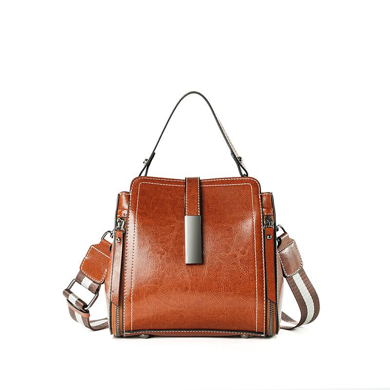 

Crossbody New Women s Large Capacity Women s Simple Leather Shoulder Bag, Niche High-end Women s Office Worker Handbag