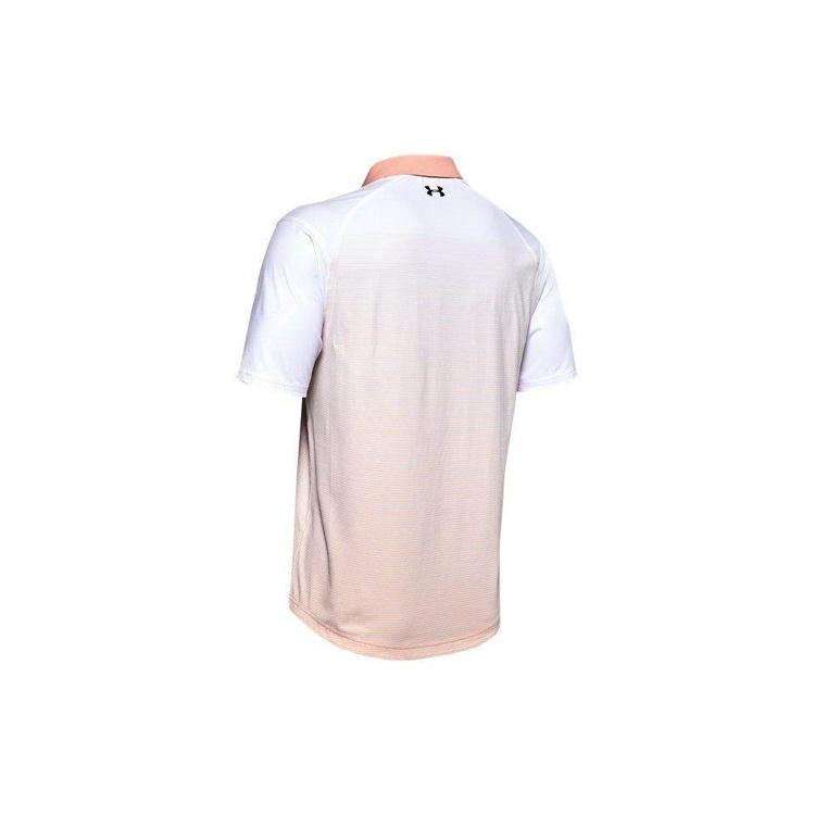 Under Armour Iso-Chill Gradient Polo Shirt Asia Sizing 'White' Men's 1353821-100