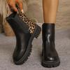 Fashion New Autumn Women Luxury Boots Winter Comfortable Platform Shoes for Women Anti-slip Short Chunky Ankle Boots Zapatos De Mujer