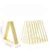 Retractable Triangular Metal Bookends Manufacturers Wholesale Simple Iron Bookends Bookends Bookstore Creative Display Bookends Shelves