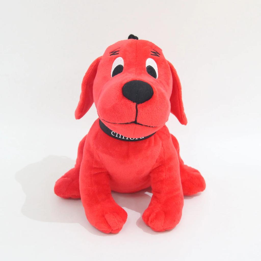 Kawaii Clifford Velký červený pes Plyšová panenka Kreslená Anime Plyšová hračka Roztomilý Clifford Měkká plyšová panenka Vánoční hračka Dárek pro dívky