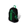 adidas Recycled Polyester Backpack Regular Unisex Black & Bright Green Adidas GN7394