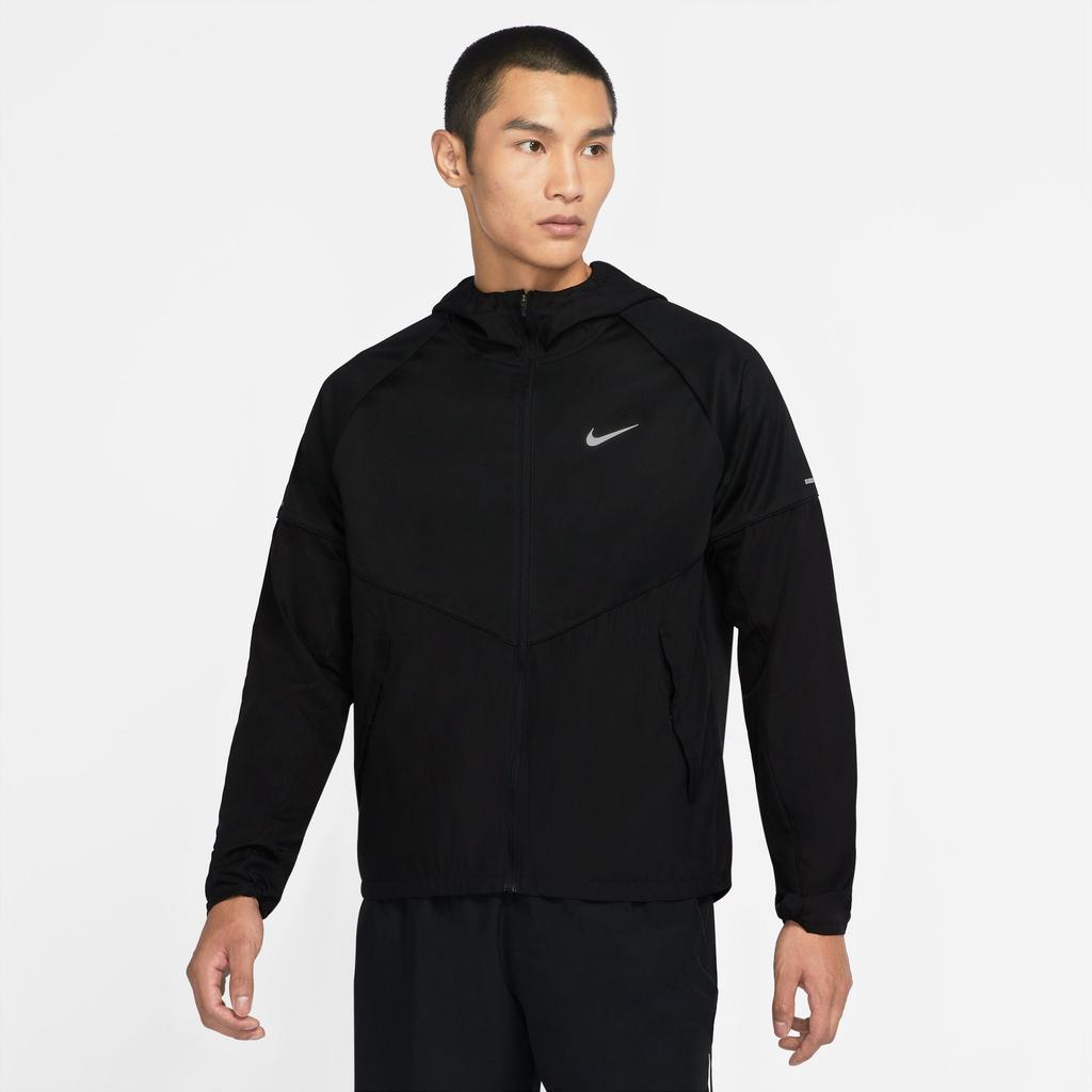 Nike MILER Jackets Men's Black Hooded Moderate Other DH6682-010